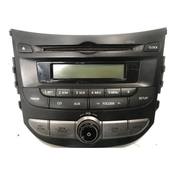 Rádio Cd Player  Hyundai Hb20 961301s0004x Original
