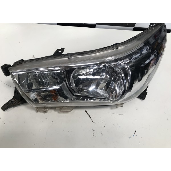 Farol Toyota Hilux Srv 2016/2020 Esquerdo Com Recuperado
