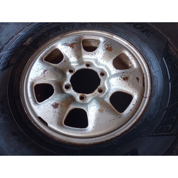Roda De Estepe Da Hilux Sw4 3.0 2009 245/70r16 Original