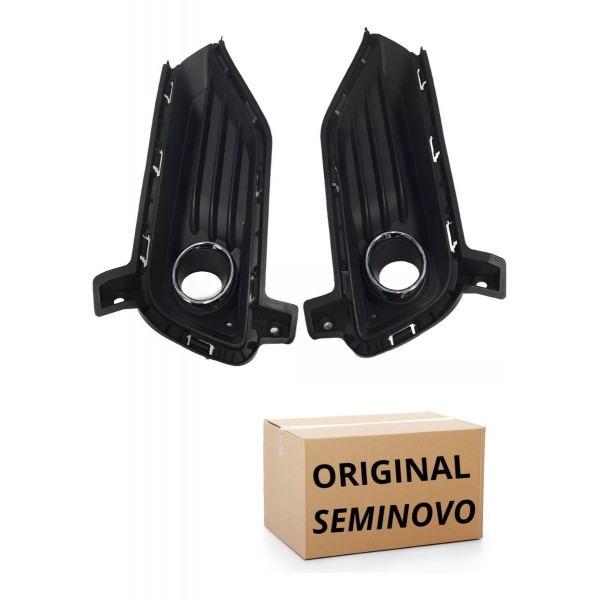 Par Moldura Grade Dos Farol De Milha Do Hb20 2017