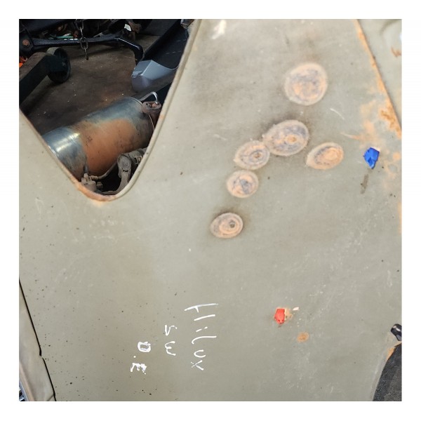 Paralama Toyota Sw4 2008 Lado Esquerdo Original Usado