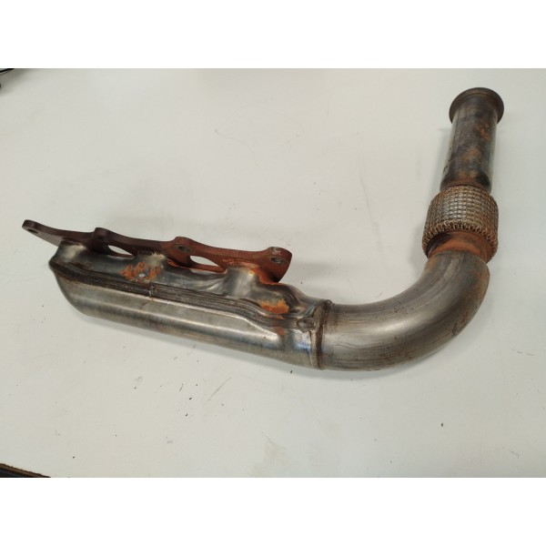 Coletor De Escape Da Amarok V6 Lado Esquerdo 2018 2021