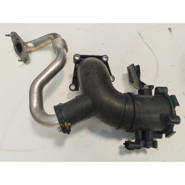 Duto Cano Coletor Tbi Ford Ranger Com Sensor Magueira Alumín