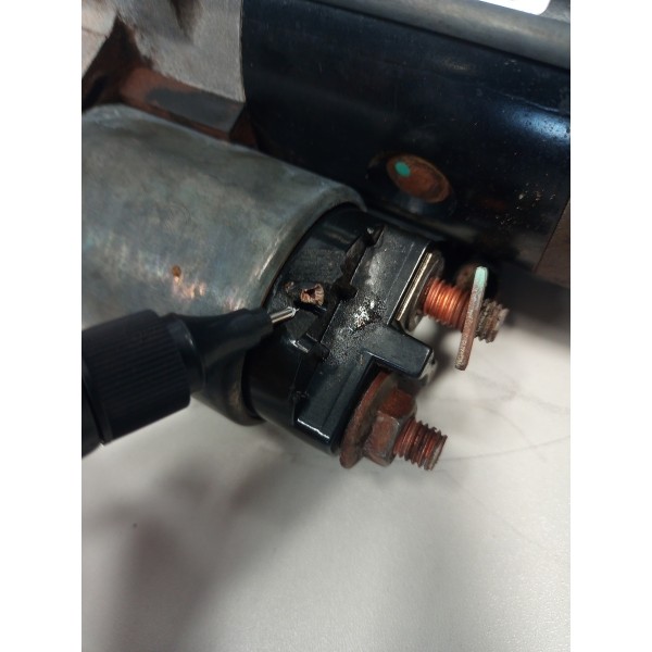 Motor De Partida Da Ford Ranger 2.2 2018/2020 Com Detalhe