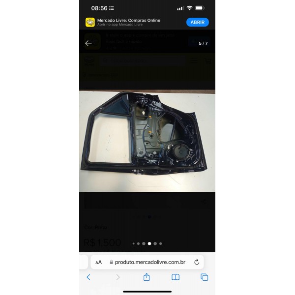 Porta Traseira Direita Toyota Sw4 2016 A 2023 Original