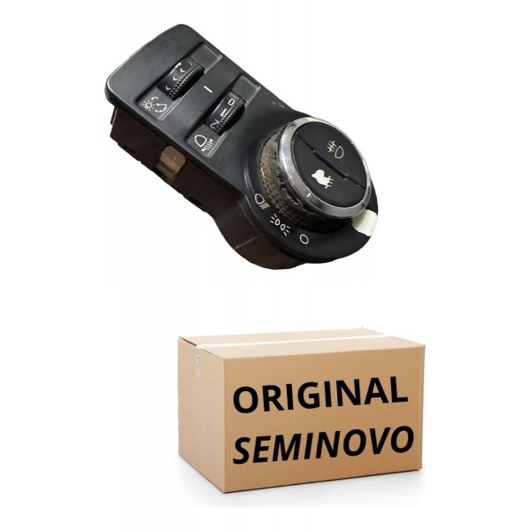 Botao Chave De Luz Milha Trailblazer S10 2017 Preto