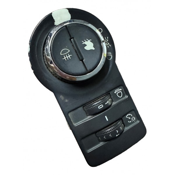 Botao Chave De Luz Milha Trailblazer S10 2017 Preto