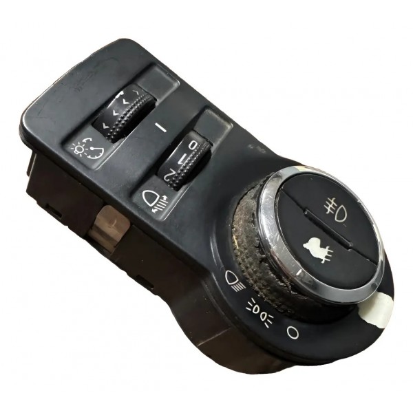 Botao Chave De Luz Milha Trailblazer S10 2017 Preto