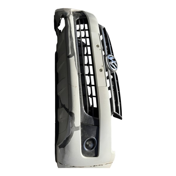 Para-choque Dianteiro Amarok 2016 Original C/ Detalhe Branco