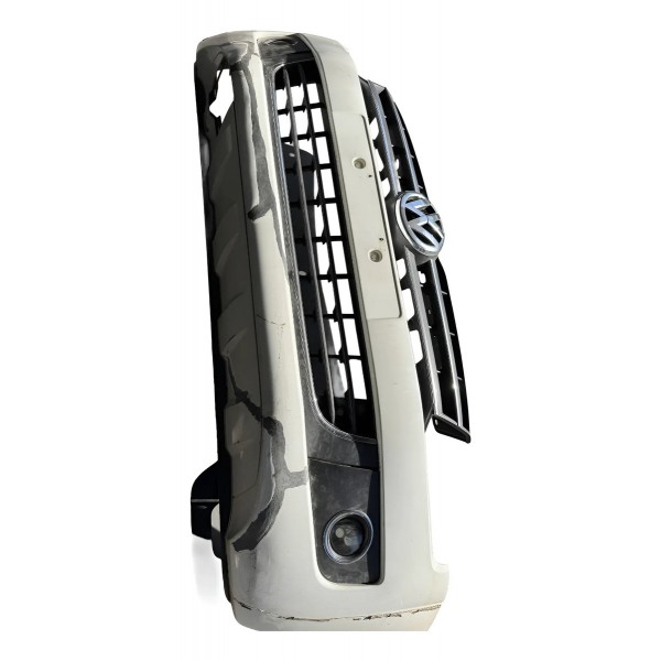 Para-choque Dianteiro Amarok 2016 Original C/ Detalhe Branco