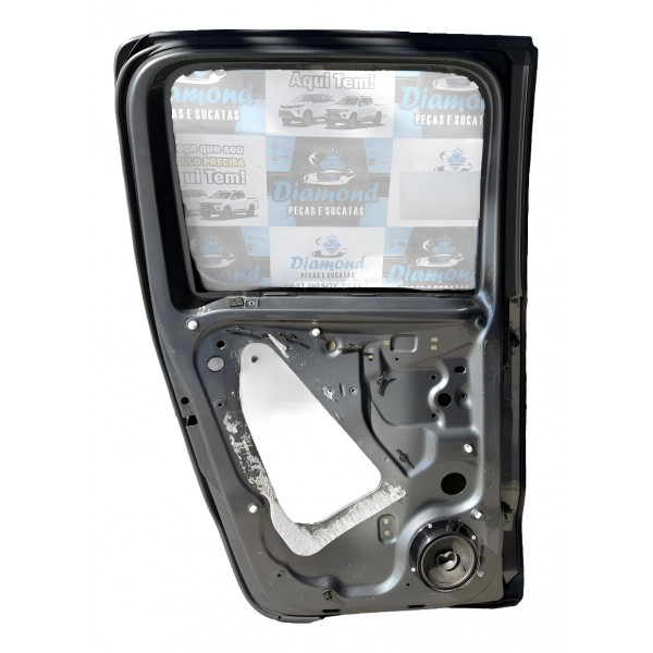 Porta Traseira Esquerda Amarok V6 2018 Original Traseira Esquerdo Cinza-escuro