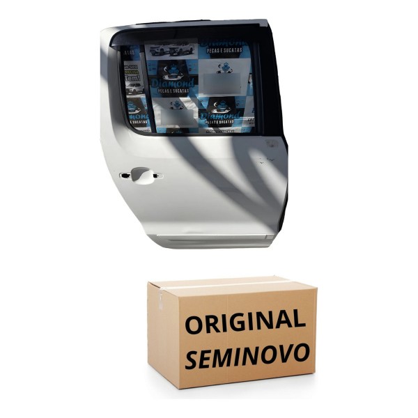 Porta Traseira Direita Amarok V6 2020 Original Traseira Direito Branco