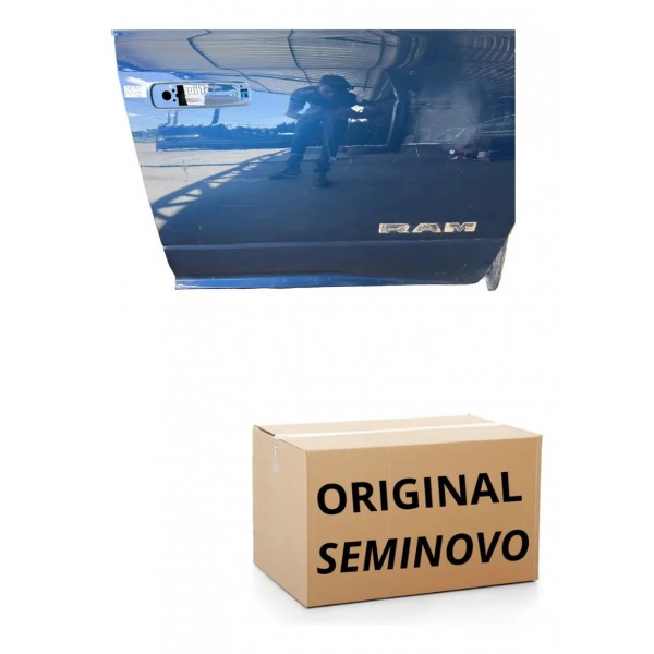 Porta Dianteira Direita Dodge Ram 2500 2022 Original Dianteira Direito Azul-escuro