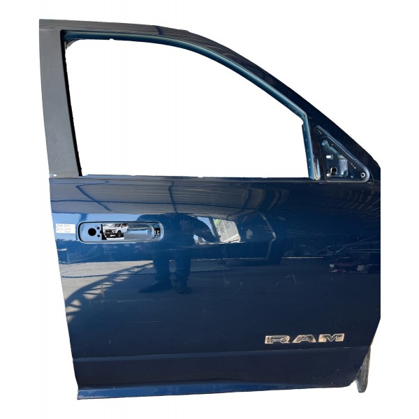 Porta Dianteira Direita Dodge Ram 2500 2022 Original Dianteira Direito Azul-escuro