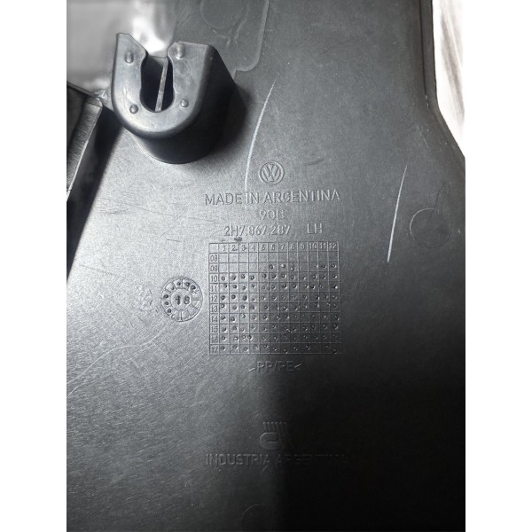 Acabamento Inferior Coluna C Esquerda Vw Amarok 2h7867287