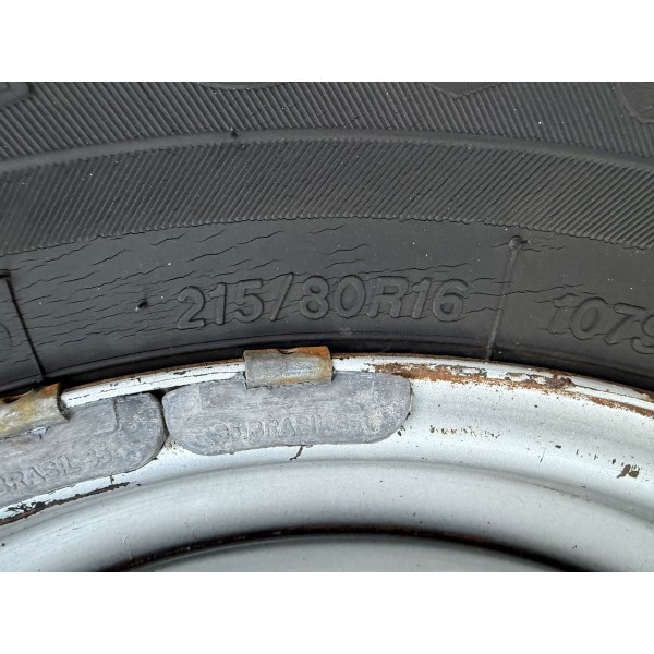 Pneu Estepe Amarok Aro 16 2015 Original Vw