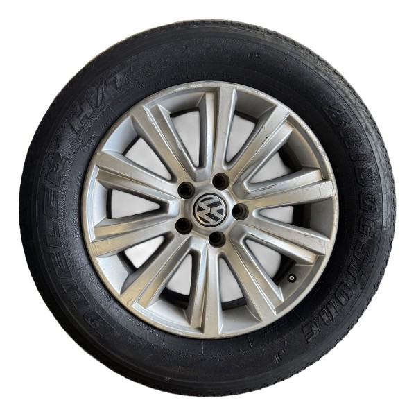 Roda Com Pneu Amarok Cinza 2015265\60\18 Brigestone