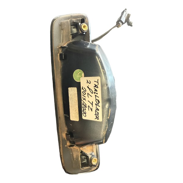 Acabamento Do Botão Abertura Tampa Traseira Trailblazer 2013 Preto