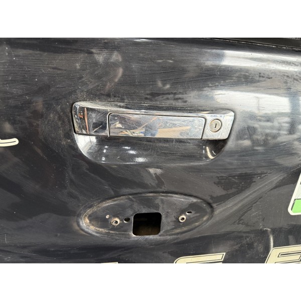 Tampa Traseira Ford Ranger Preta 2019 Com Detalhe Preto