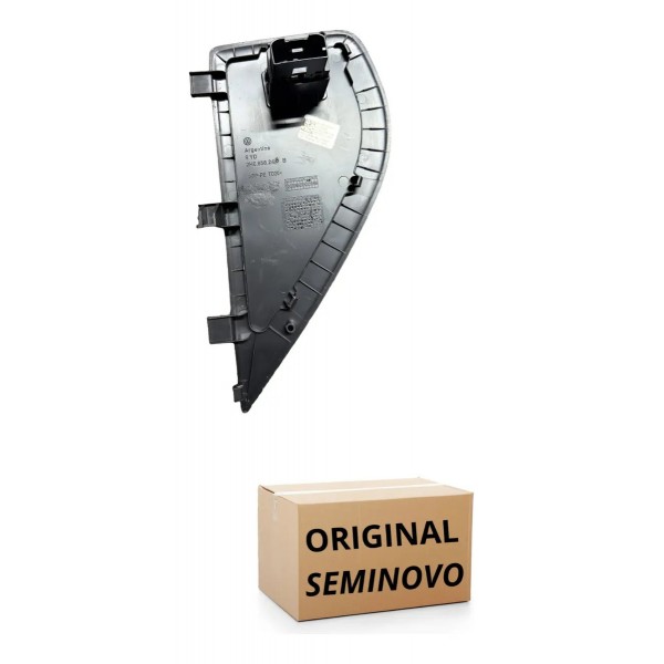 Tampa Lateral Direita Do Painel Amarok 2h0858248b Amarelo