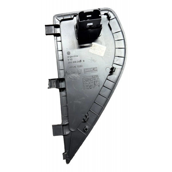 Tampa Lateral Direita Do Painel Amarok 2h0858248b Amarelo