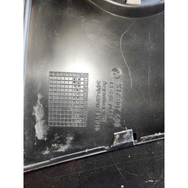 Moldura Farol De Milha Esquerdo Amarok 2010/2016 Original Preto Esquerdo