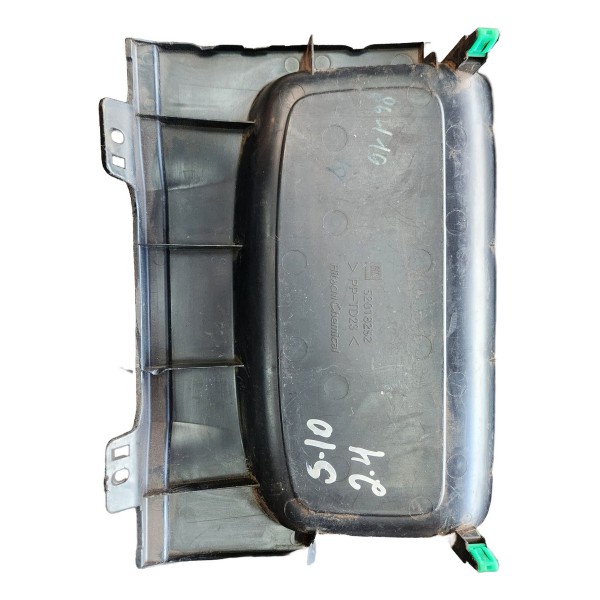 Moldura Superior Painel S10 2013 Cinza-escuro