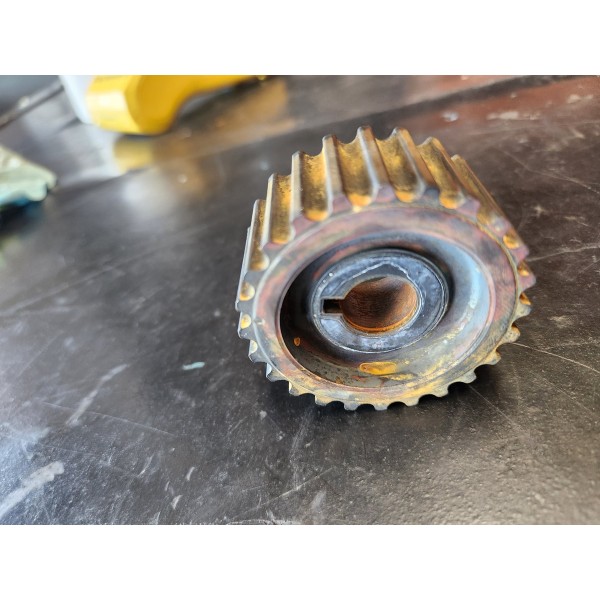 Engrenagem / Polia Da Bomba Alta Gm S10 2.8 2020