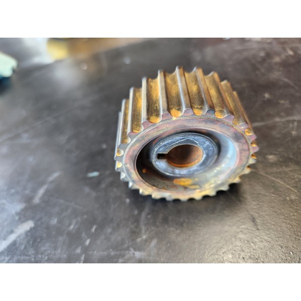 Engrenagem / Polia Da Bomba Alta Gm S10 2.8 2020