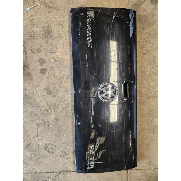 Tampa Traseira Amarok 2017 Preta C\detalhe Preto