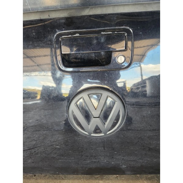 Tampa Traseira Amarok V6 2019 C\detalhe Preta Preto