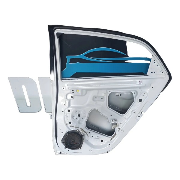Porta Traseira Direito Hyndai Hb20 2013/2018 Traseira Direito Branco