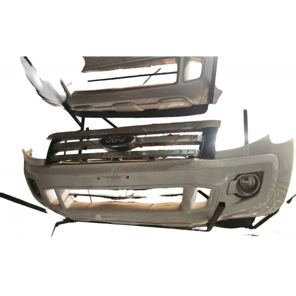 Parachoque Dianteiro Ford Ranger Branco 2015 Branco