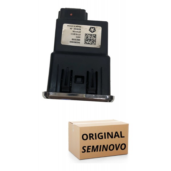 Entrada Usb Auxiliar Dodeg  Ram 3500 2020/2023 Preto