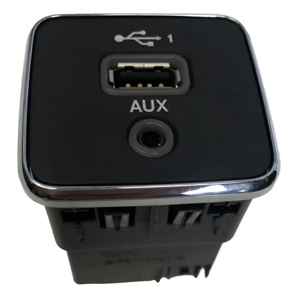 Entrada Usb Auxiliar Dodeg  Ram 3500 2020/2023 Preto