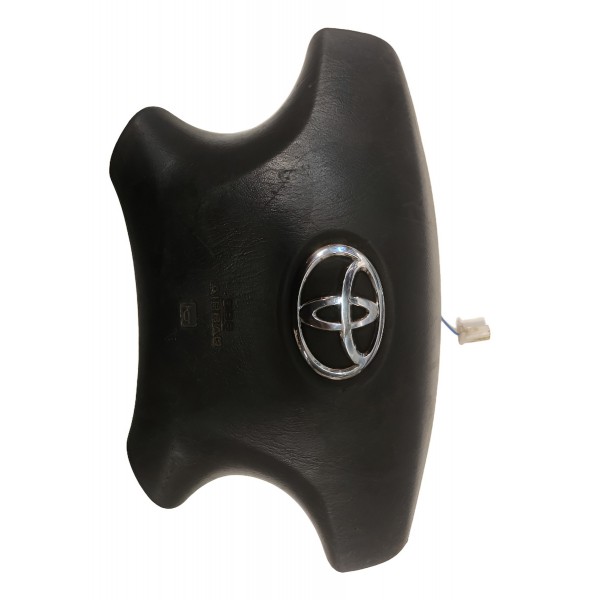 Miolo Capa Volante Toyota Hilux Sw4 2015 Bolsa Preto