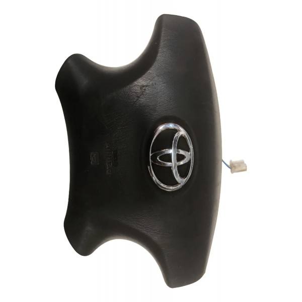 Miolo Capa Volante Toyota Hilux Sw4 2015 Bolsa Preto