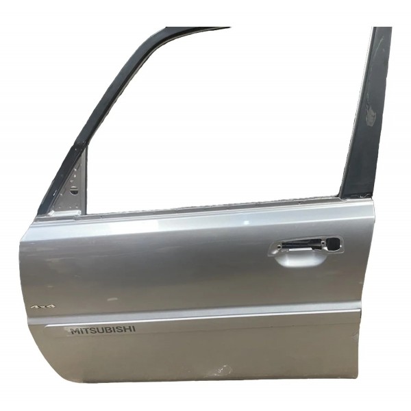 Porta Dianteira Esquerda Original Pajero Tr4 Flex 2012 Dianteira Esquerda Cinza