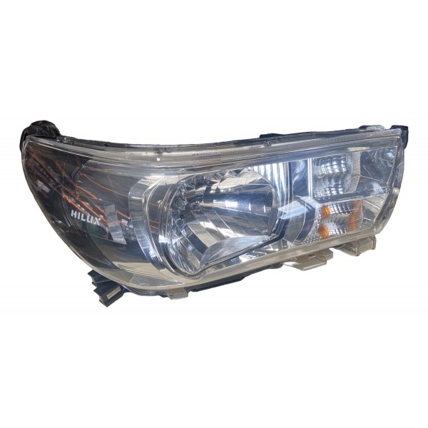 Farol Toyota Hilux 2018 Original L.d Recuperado Direito/passageiro