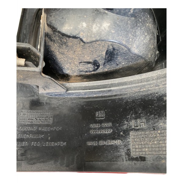 Lanterna Esquerda Gm S10 2019 2020 C/ Detalhe Esquerdo/motorista Vermelho