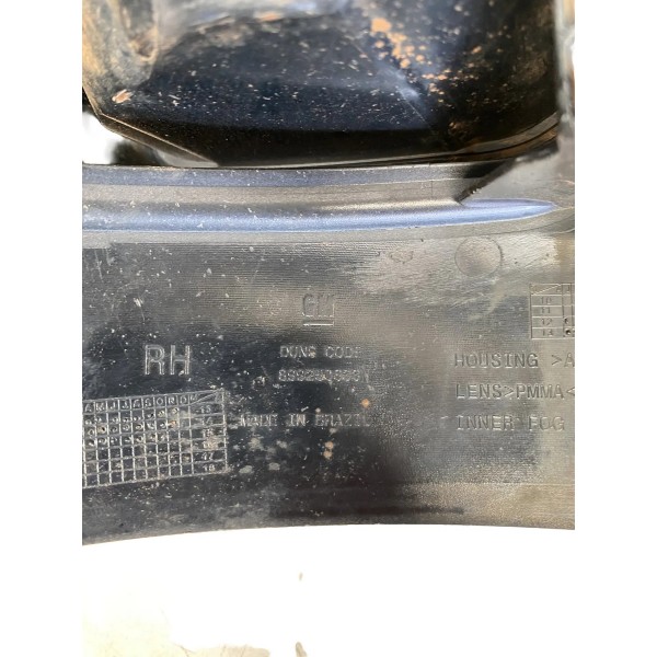 Lanterna Traseira Direita S10 2017 C/detalhe Direito/passageiro Vermelho