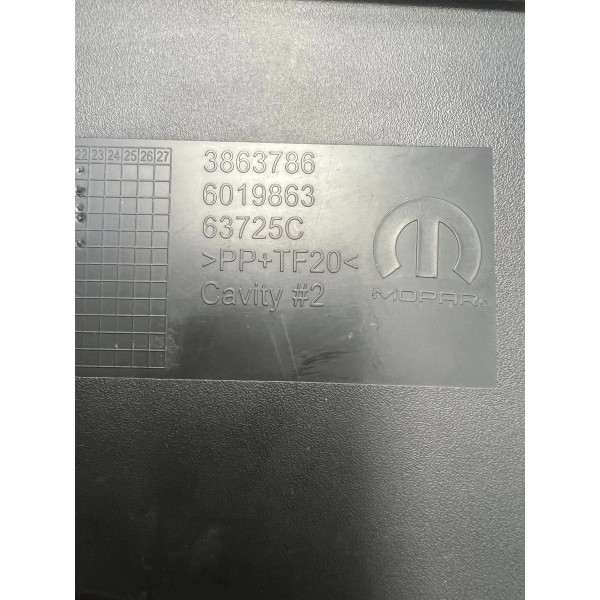 Porta Luvas Dodge Ram 2021/23 (marrom) Original