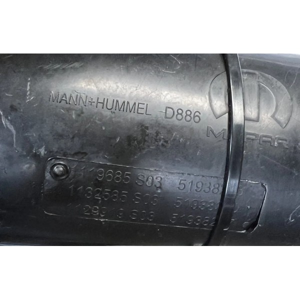 Mangueira Duto Ressonador Filtro De Ar Jeep Renegade 17/20