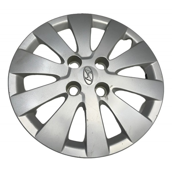 Calota Aro 14 Original Hyundai Hb20 2012 Ate 2019 Prateado