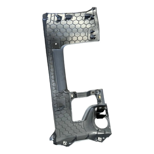 Moldura Acabamento Inferior Painel Vw Polo 2018 Á 2022 Preto