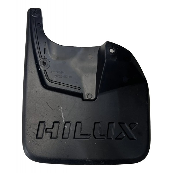 Parabarro Dianteiro Esquerdo Toyota Hilux 2016/2023 Preto