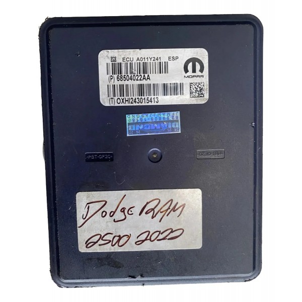 Módulo Dodge Ram 68504022aa 6.7 2500 2022