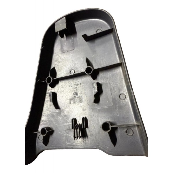 Moldura Dobradica Banco Traseiro Direito S10 94759149 Preto