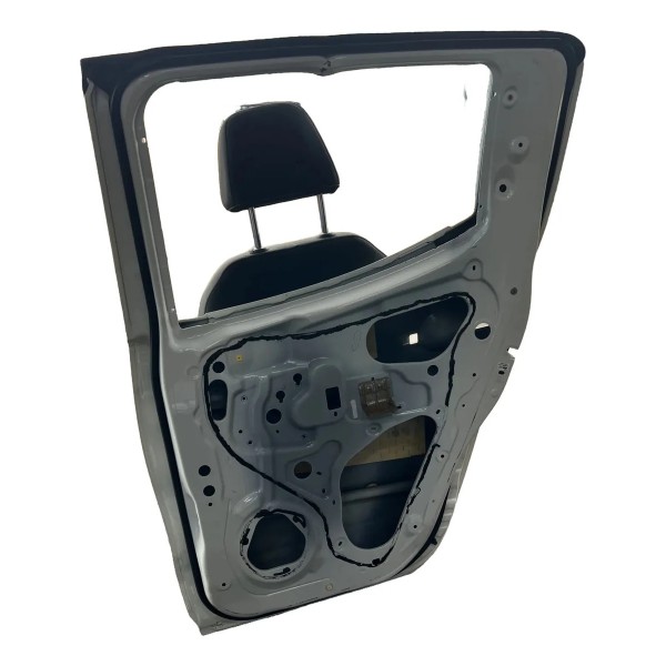 Porta Traseira Direita New Triton 2017 A 2024 C/detalhe Traseira Direita Branco