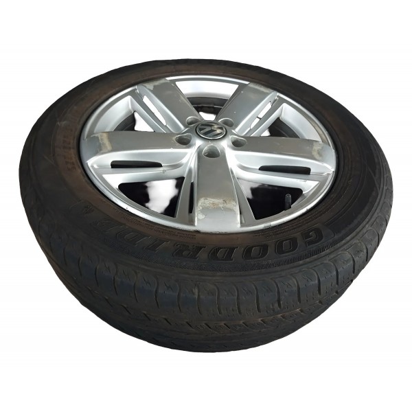 Roda Avulsa Aro 255/55r19 Com Pneu Amarok Prateado
